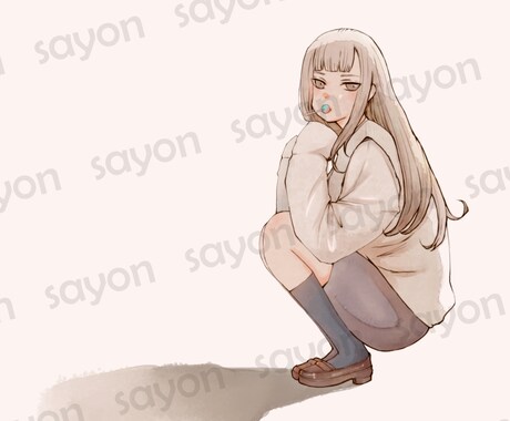 オリジナルのキャラクター風イラストを作成します アニメ、コミック、TRPG、サムネなど/一枚絵・アイコン イメージ2