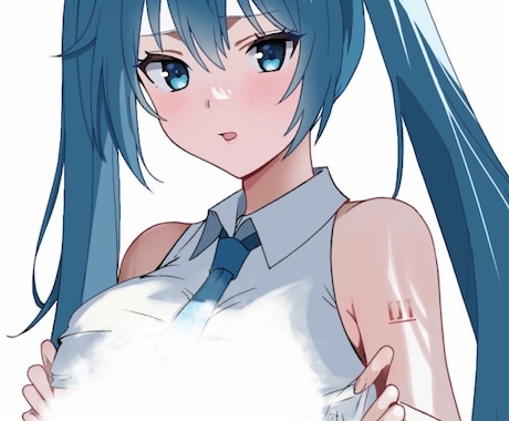 ふんわり可愛いアイコン描きます オリジナルアイコンやヘッダー鑑賞用のイラストを制作します イメージ1