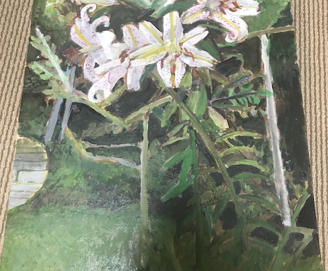 油絵なんでも描きます 写真のようなクオリティです。以前社長の肖像画を描きました イメージ2