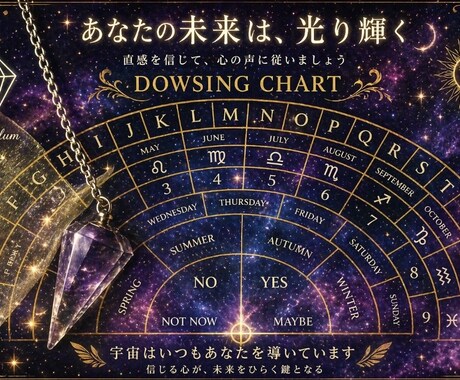 ダウジング、辛口OKな方やります YES、Noはっきり知りたい方向け♡ イメージ1