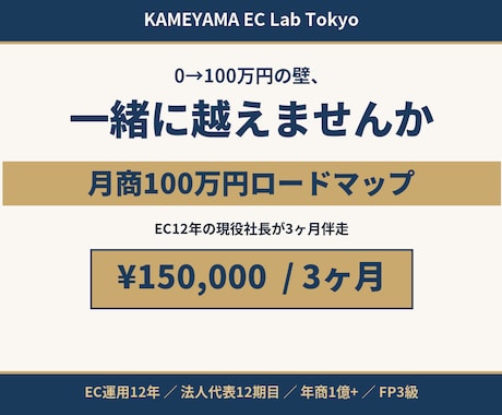 Amazon・楽天の売上アップを3ヶ月伴走します "商品はいいのに売れない"を年商1億の社長が改善 イメージ1