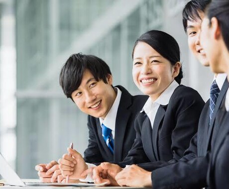 就活相談や模擬面接など幅広く対応します あなたの希望の形で新卒入社をサポートします！ イメージ1