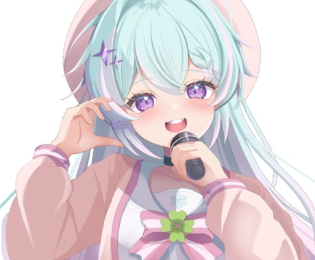 Vtuber活動/アイコン/MVなどの絵を描きます SNS・配信活動等に映える印象的なイラストをお届けします！ イメージ2