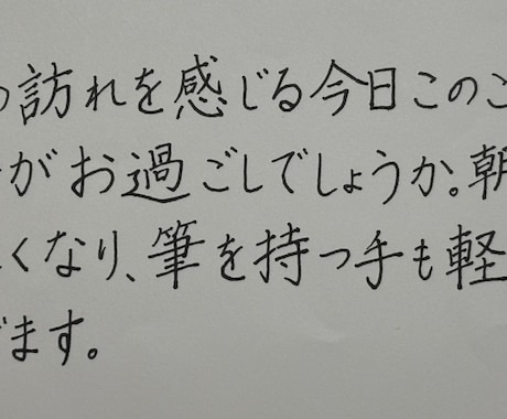 単発･美文字になるためのペン習字レッスンします 書道歴20年のスキルをリアルタイムでお届け！添削いたします！ イメージ2