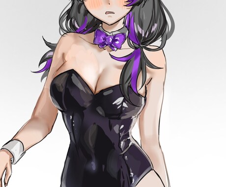最短2日！あなたが望むイラストを描きます むちむちキラキラな女の子からムキムキなかっこいい男性まで！ イメージ2