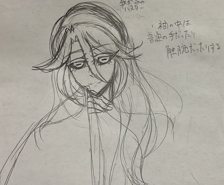 守護霊やハイヤーセルフのイラスト化します 自分や後ろの方々の解像度を上げたい人向け。陰陽師がお絵描き。 イメージ2