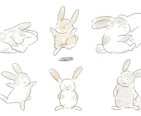 SNSのアイコンを動物のほっこりイラストで描きます SNSのアイコンを自分のすきな動物にしたい方へ イメージ2