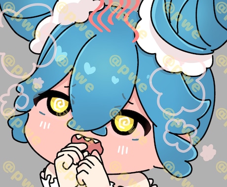 アイコンを作成いたします ぷにっとデフォルメアイコン!ご依頼主様に寄り添い仕上げます✨ イメージ1