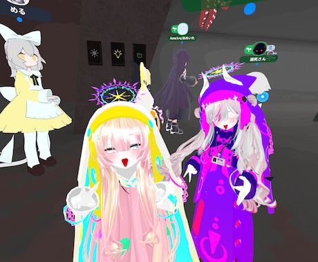 cluster用VRM変換委託受けます 対応衣装の付け替えのみも承り中！ イメージ1