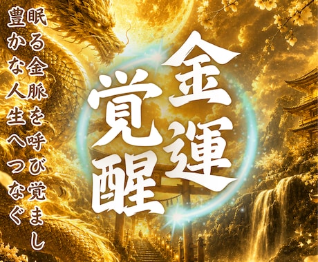 最上級霊視｜眠れる金運を開放し豊かな人生へ導きます 初回限定※金運低迷期から抜けるためのアドバイスをいたします イメージ1