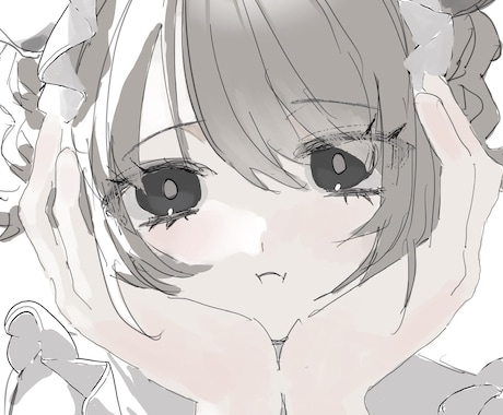 ふんわり萌え系の女の子イラストを制作いたします イメージ1