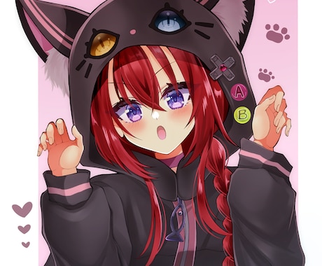 イラスト制作いたします 要望に沿った可愛いアイコン、一枚絵等々描かせて頂きます イメージ2