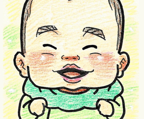 お1人1000円～！ハガキサイズ似顔絵描きます 温かみのある手描き！しっかり似せます！原画郵送もOK！ イメージ2