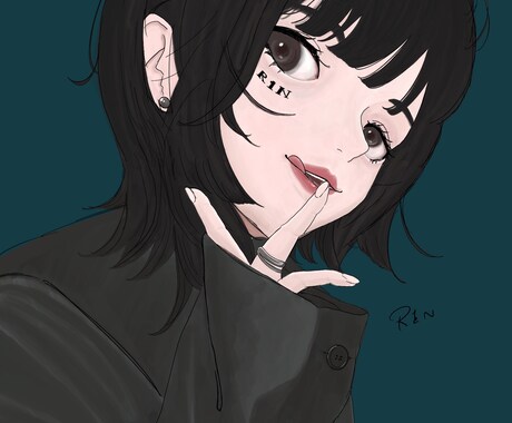 アイコンに使っていただけるようなイラストを描きます どこか自然と惹き込まれるようなイラスト イメージ2