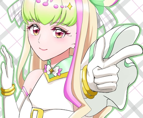 パキッとした塗りのイラスト描きます ・商用利用OK ・YouTubeサムネイル・アイコンなど イメージ1