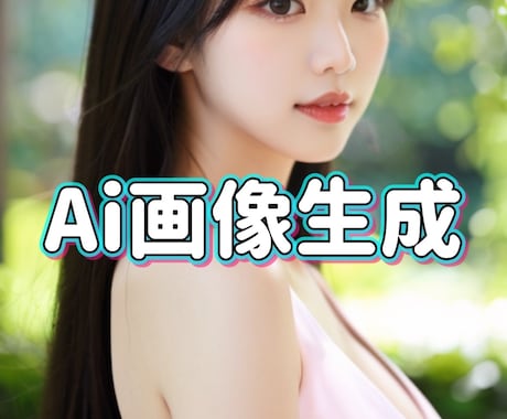 AI画像生成します 今すぐモデル実写画像が手に入る？ イメージ1