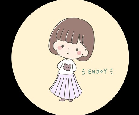 シンプルでかわいいアイコンイラスト描きます 【動物可】ほっこり優しい自分だけのアイコンが欲しいかたへ！ イメージ2