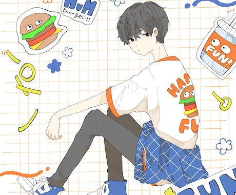 3枚ラフ案！イラスト・一枚絵作成します 商用利用可！まずはお気軽にご相談ください！ イメージ2