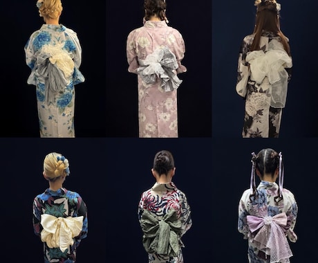 出張着付け着物のトータルコーディネートをいたします ビジュアルのプロがコーディネートからヘアアレンジのアドバイス イメージ1