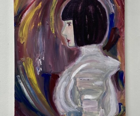飾りやすいミニキャンパスに可愛い絵を描きます お手軽にアートを生活の中に取り入れましょう！ イメージ2