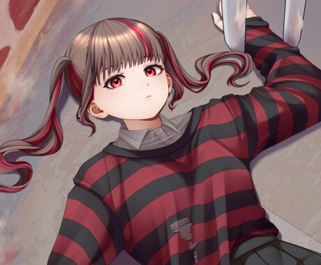 アイコン,歌ってみたやサムネ用のイラスト等描きます 細部までこだわったイラストをお描きします!! イメージ1