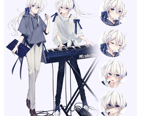 最短納期一週間でTRPGなどの立ち絵を制作します TRPGや各種SNS、配信等に使える立ち絵を制作いたします。 イメージ2