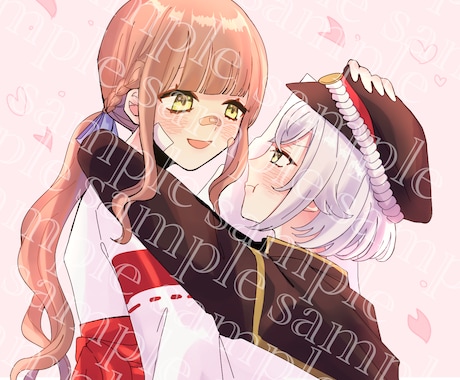 かわいいイラスト描きます SNSで使えるかわいいイラストをお届けします！ イメージ1
