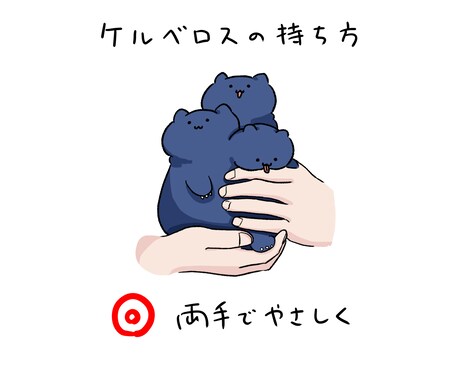 ゆるさMAXでかわいい！動物キャライラスト描きます 色んなシチュエーションも対応可能！他にないゆるさ・シュールさ イメージ2