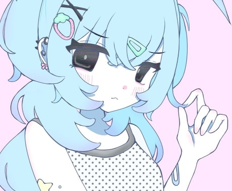 ちょい病み可愛い女の子描きます not 地雷 but ちょい病み イメージ1