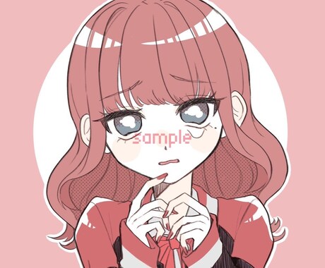 アイコン、カップル絵(夢絵)、なんでも描きます キラキラとした絵柄を始めとした色々な絵柄でご対応! イメージ2