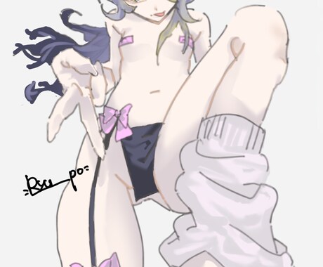 SNS等のアイコンイラスト、一枚絵の制作承ります あなた専用のアイコンイラスト、一枚絵を制作！！ イメージ2