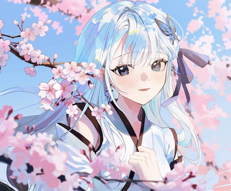世界観に浸れるイラストを制作いたします 歌ってみた・サムネ・挿絵で、世界観まで妥協したくないあなたへ イメージ2