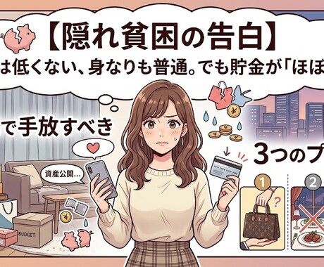30代で手放すべき3つのプライド教えます 年収は低くない、身なりも普通。でも貯金が「ほぼゼロ」 イメージ1