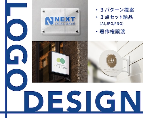ブランドの魅力がしっかり伝わるロゴを制作します イメージ1