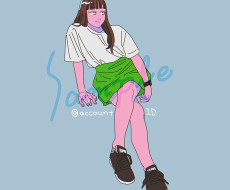 世界にひとつだけ❤️あなたをイラストにします SNSのアイコンにぴったり！プレゼントや記念にも❤️ イメージ2