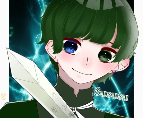 可愛いアイコン描きます 貴方のオリジナルキャラクターを可愛いテイストで描きます!! イメージ2