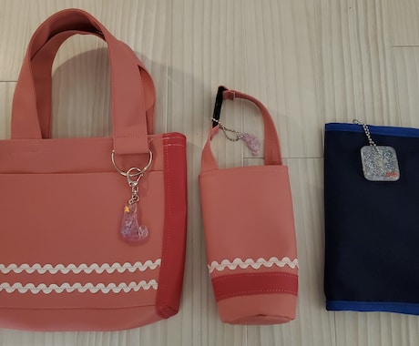 トートバッグ、巾着など袋物作成します 入園、入学グッズなど、指定のサイズにお作りします。 イメージ1