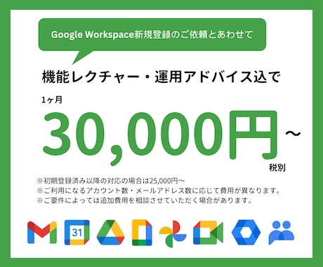 Google Workspace設定サポートします 「何から始める？」「途中までやったけど？」等、ご相談ください イメージ2