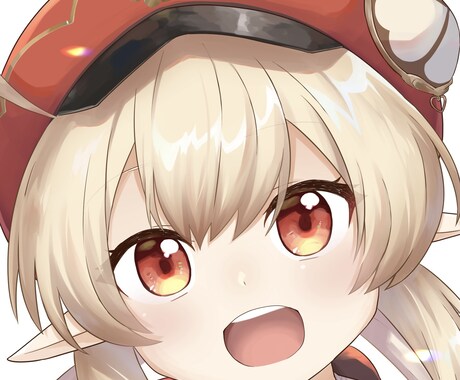 SNSなどで使えるアイコン・イラストを作成します あなたのキャラクターを可愛く仕上げます！ イメージ2