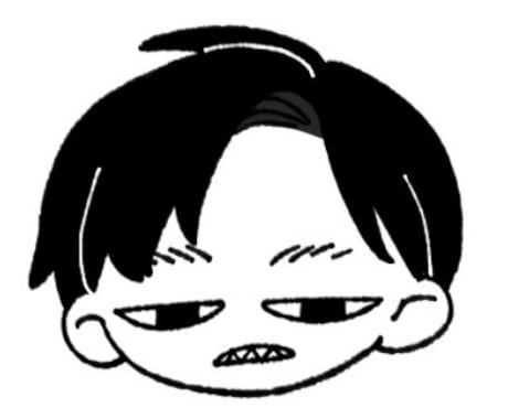 似顔絵モノクロアイコンお描きします SNSで使いやすいゆるくて可愛いアイコンです！ イメージ2