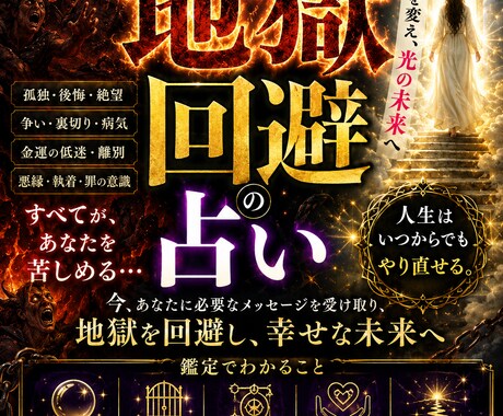 地獄回避】あんた、このままだと終わります 四柱推命で運命を大掃除しなさい イメージ1