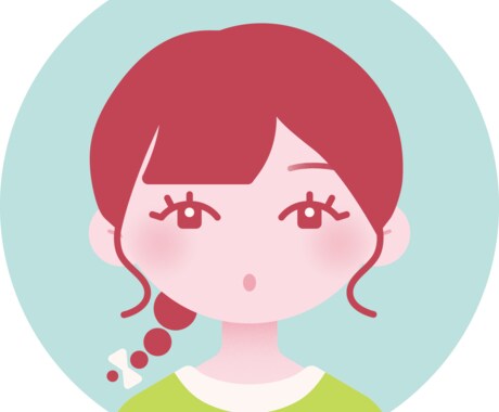 シンプルでかわいい人物アイコンを制作します ポップな色使いで、あなたのSNSを彩ります！ イメージ2
