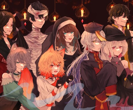 アイコンイラスト描きます 厚塗りのタッチが好きな方にオススメです イメージ1