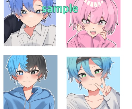 スピード納品！？アニメ塗りで描きます 動画、挿絵、キャラデザ作成はお任せ下さい イメージ1