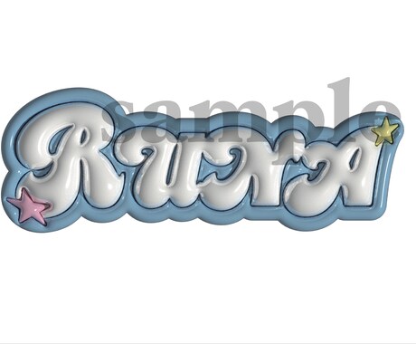 ぷっくりネームボード作ります 推し活応援！12/31まで2枚で500円です！ イメージ2