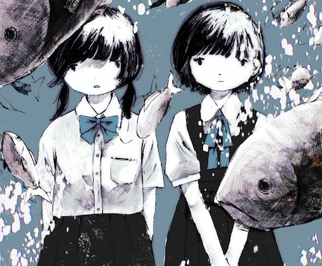 音楽関係の絵のお仕事します 音楽に関係したイラスト、デザインをします イメージ1