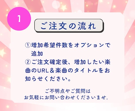 Spotify⭐️再生回数1000回再生増やします ⭐️あなたの楽曲を世界中へ拡散！⭐️ イメージ2