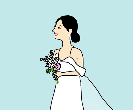 SNSアイコン、似顔絵を作成します 【素朴な感じが良い】お気に入り写真を絵にします イメージ2
