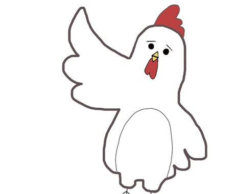 おふざけイラスト書いてます 下手なりに頑張って描いた動物のイラストです。 イメージ1