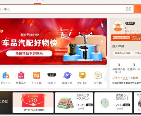 中国輸入商品リサーチ輸入代行をします マニアックなものからポピュラー品まで イメージ1